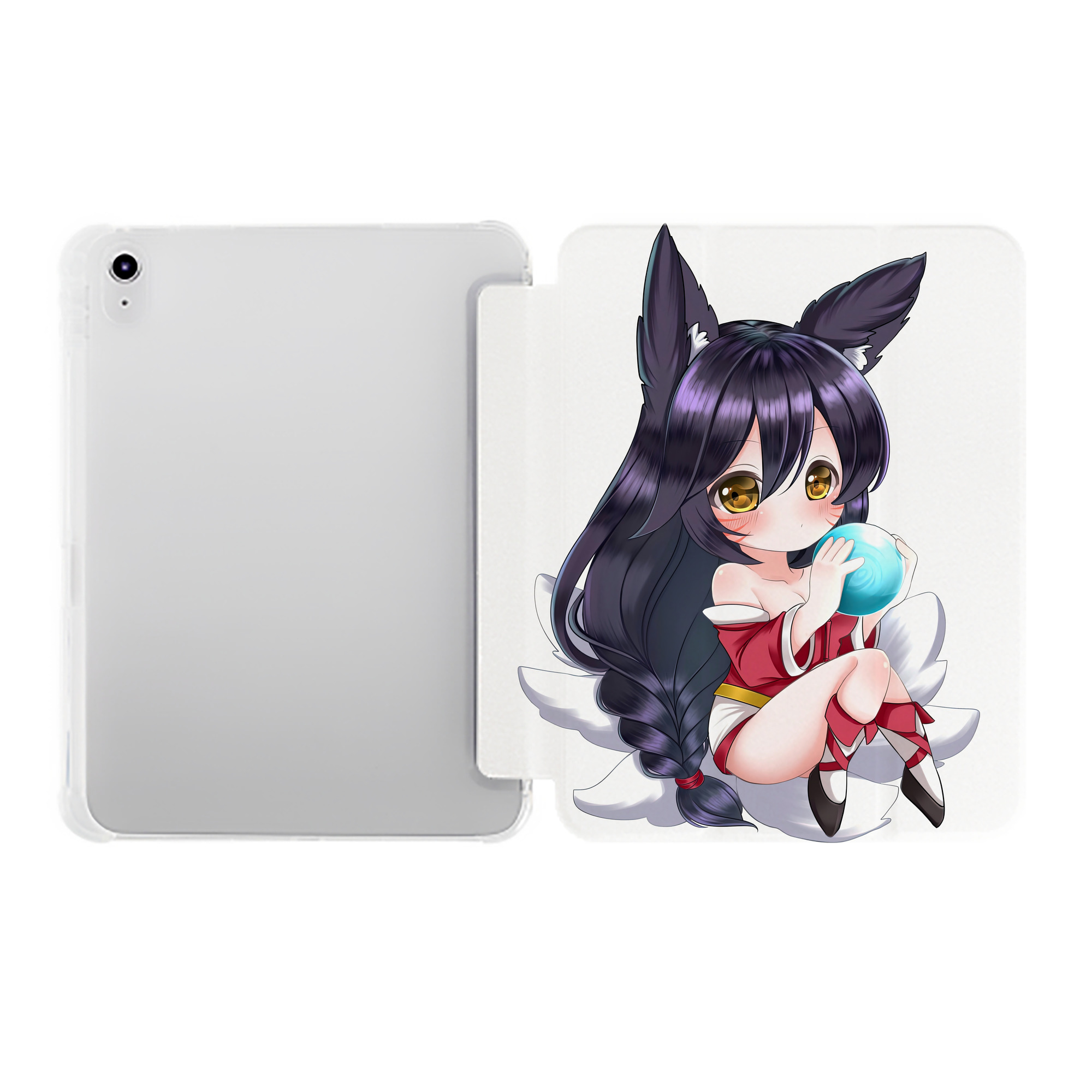 （画像用） リーグ・オブ・レジェンド League of Legends LOL IPad ケース ペン収納付き 三つ折りスタンド PUレザー×シリコン 対応機種9.5/10.5/10.9インチ